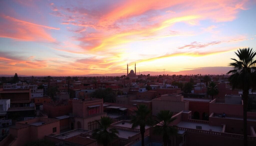 Marrakesh skyline