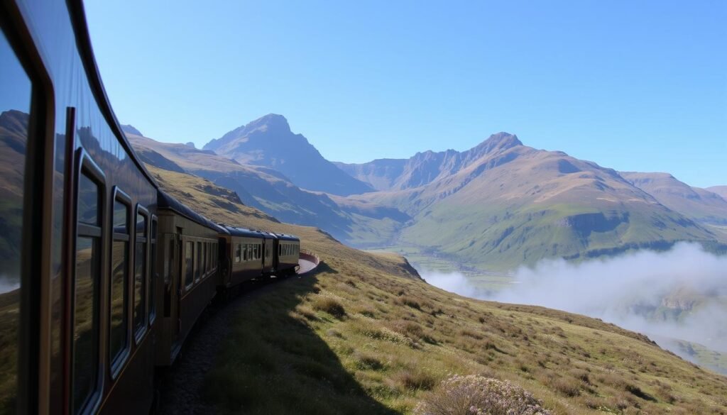 Highlands by rail