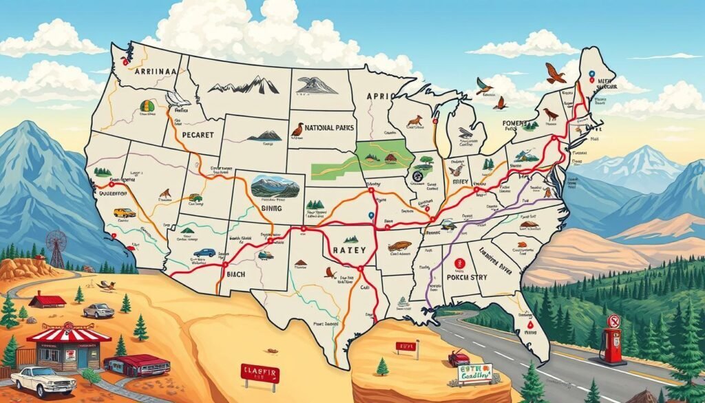 The Ultimate Road Trip Planner: Scenic Routes and Must-See Stops Across the USA