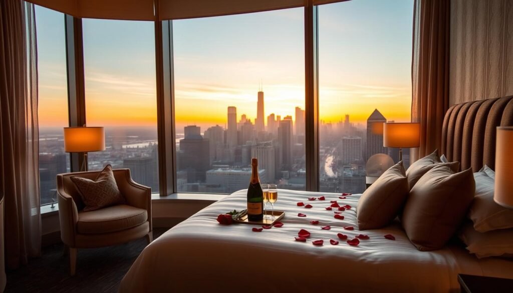 Romantic hotels in Chicago