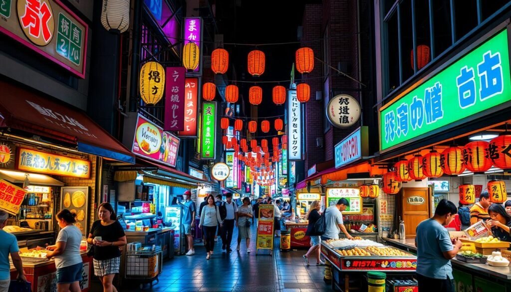 The Urban Pulse of Osaka: Street Food and Nightlife