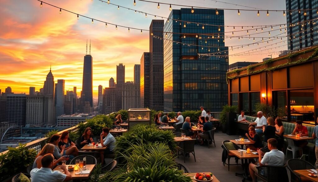 chicago rooftop bar scene