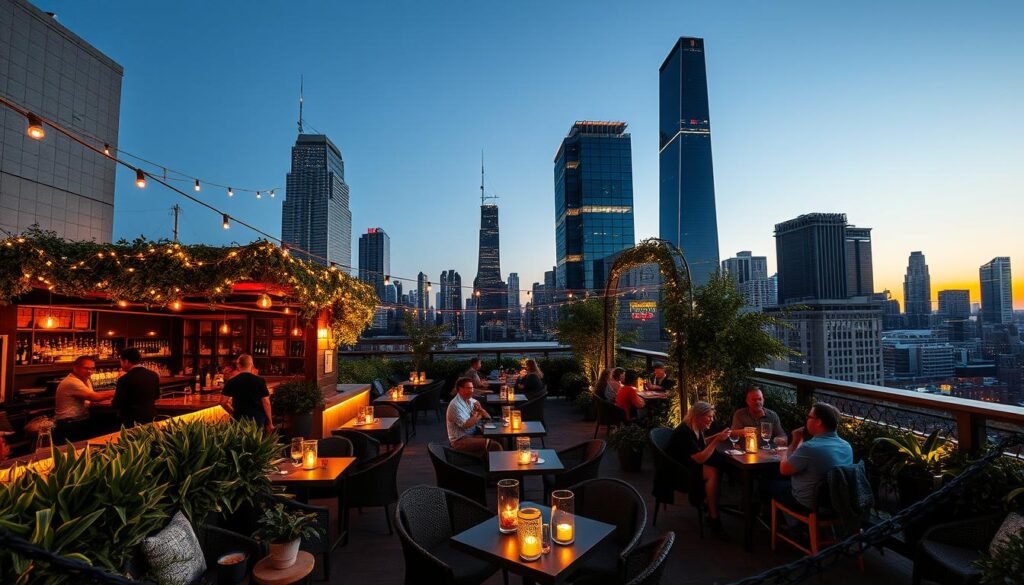 chicago rooftop bar scene