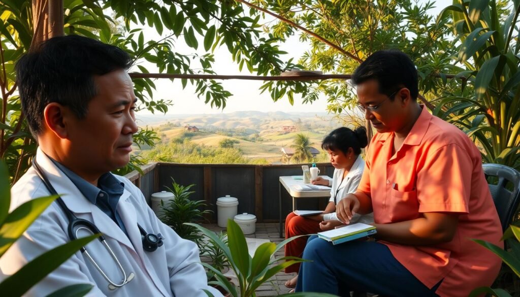 healthcare in rural Cambodia