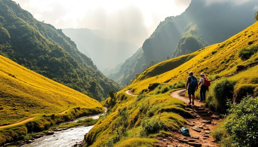 Shan Highlands trekking