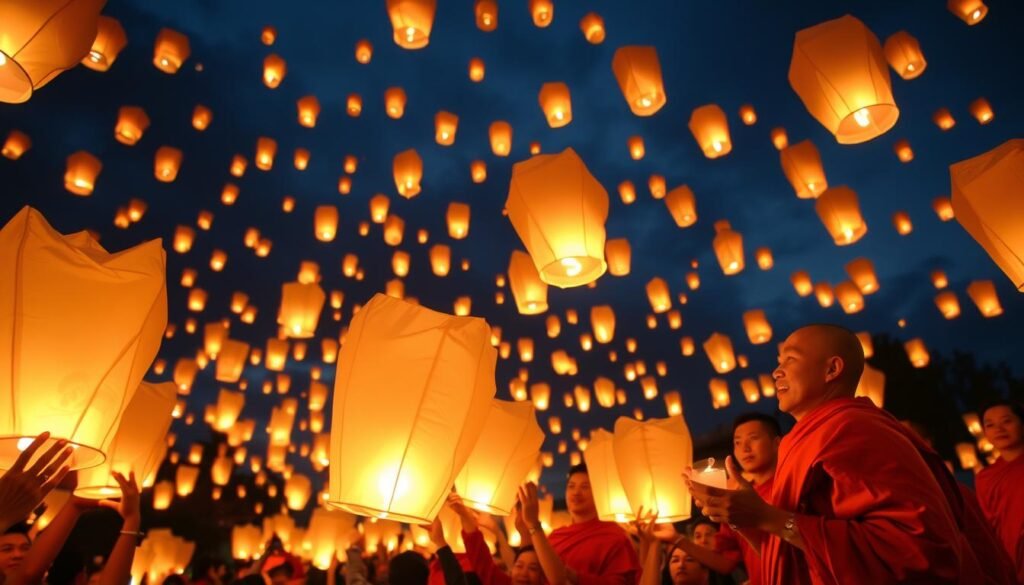 Lantern festival in Chiang Mai, Thailand - a top summer solo travel destination Lantern festival in Chiang Mai, Thailand - a top summer solo travel destination