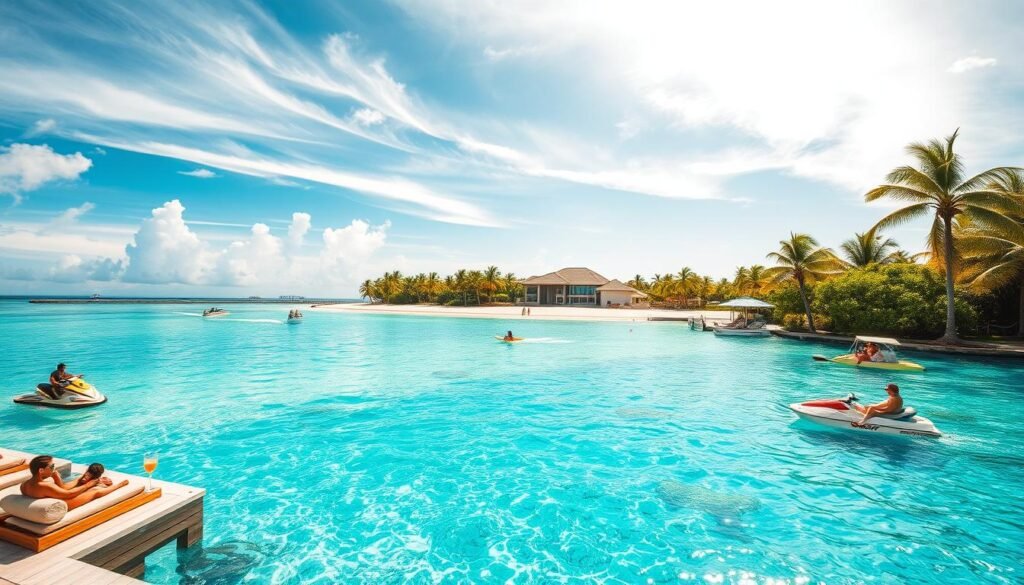 luxury island activities