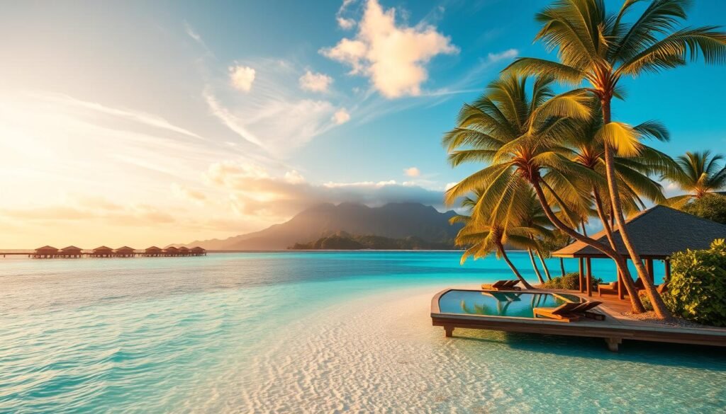 luxury island destination