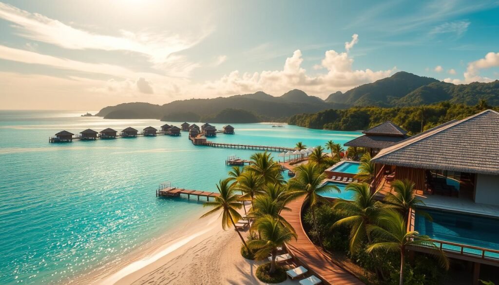 luxury island resorts
