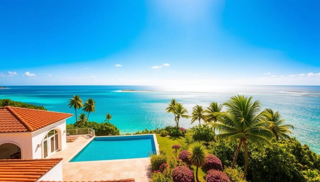 luxury island villa