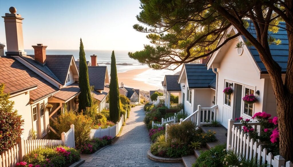 Carmel-by-the-Sea's fairytale cottages and uncrowded beach, a dreamy beach town not overcrowded Carmel-by-the-Sea's fairytale cottages and uncrowded beach, a dreamy beach town not overcrowded