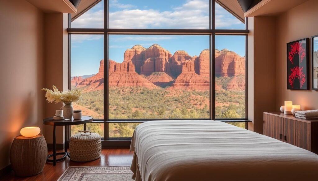 Luxury spa treatment at Mii Amo Spa in Sedona