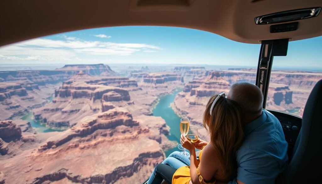 Private helicopter tour over Grand Canyon for 5-day luxury Arizona itinerary