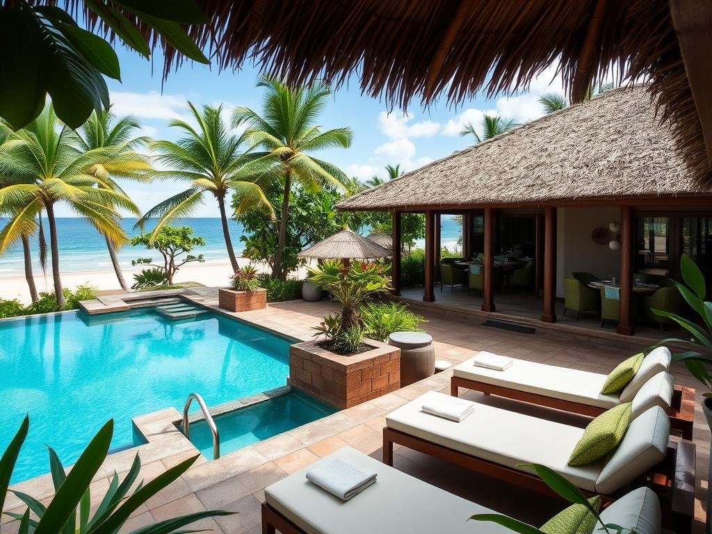 Beachfront accommodations at Cala Luna Boutique Hotel for Costa Rica girls trip adventure