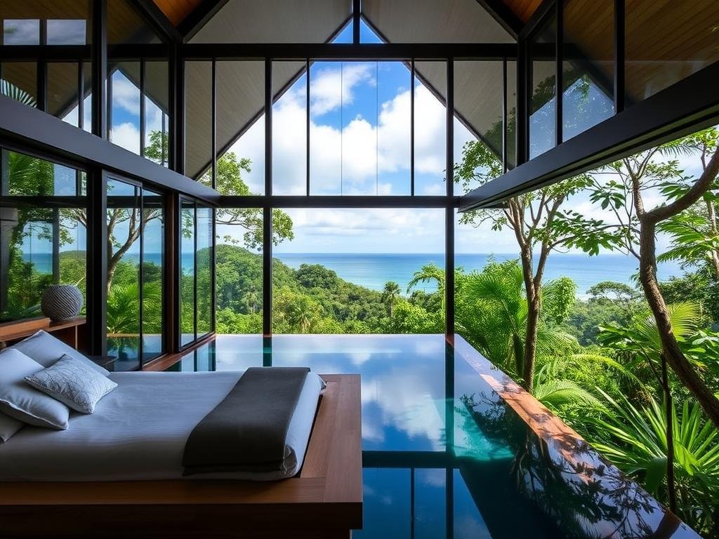Eco-friendly accommodations at Oxygen Jungle Villas for a Costa Rica girls trip adventure spa experience