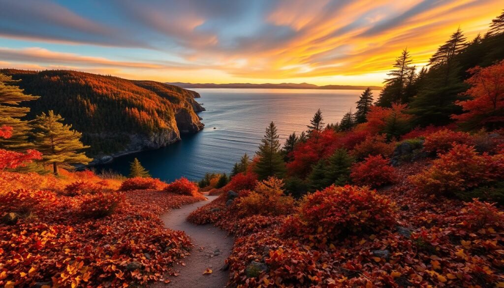 Acadia National Park fall colors