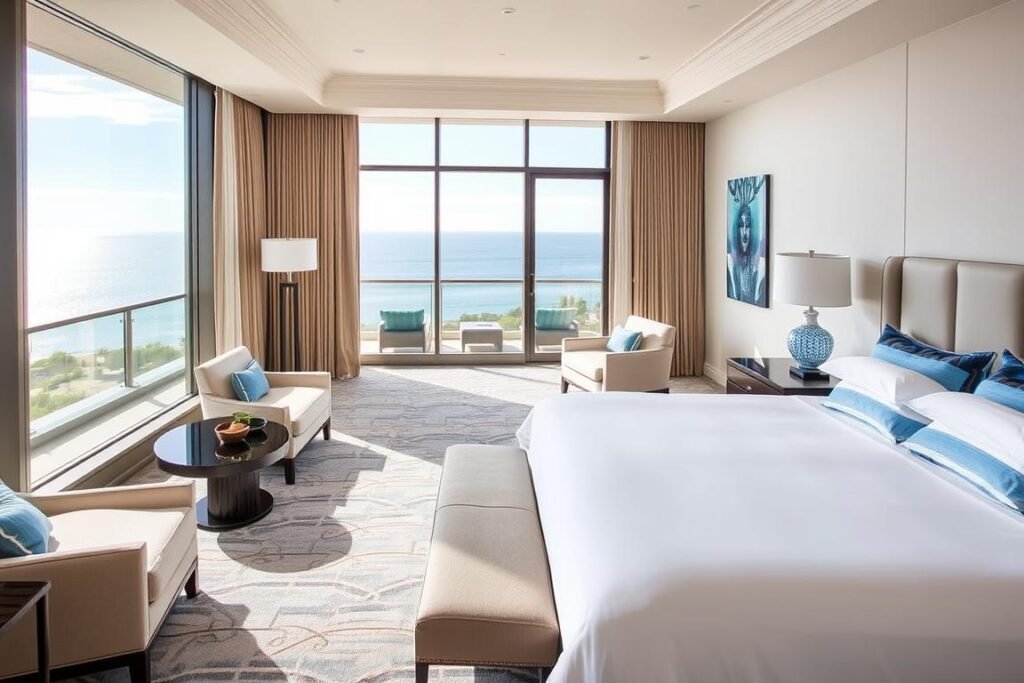 Luxury hotel suite in Santa Monica with ocean view Luxury hotel suite in Santa Monica with ocean view