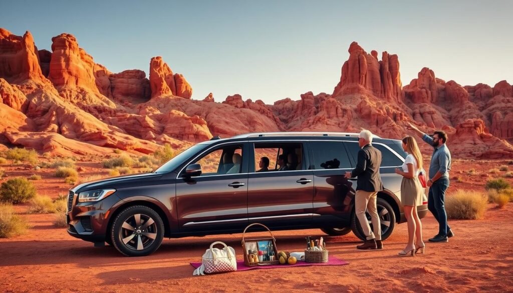 Luxury private tour of Valley of Fire State Park near Las Vegas