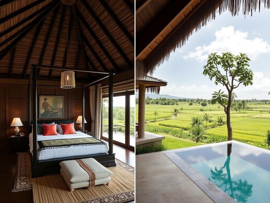 Luxury private villa with pool at Sukhavati Ayurvedic Retreat Bali