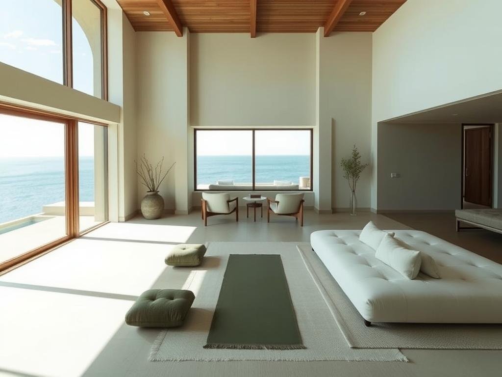 Minimalist luxury suite at The Asa Maia with ocean view in Uluwatu