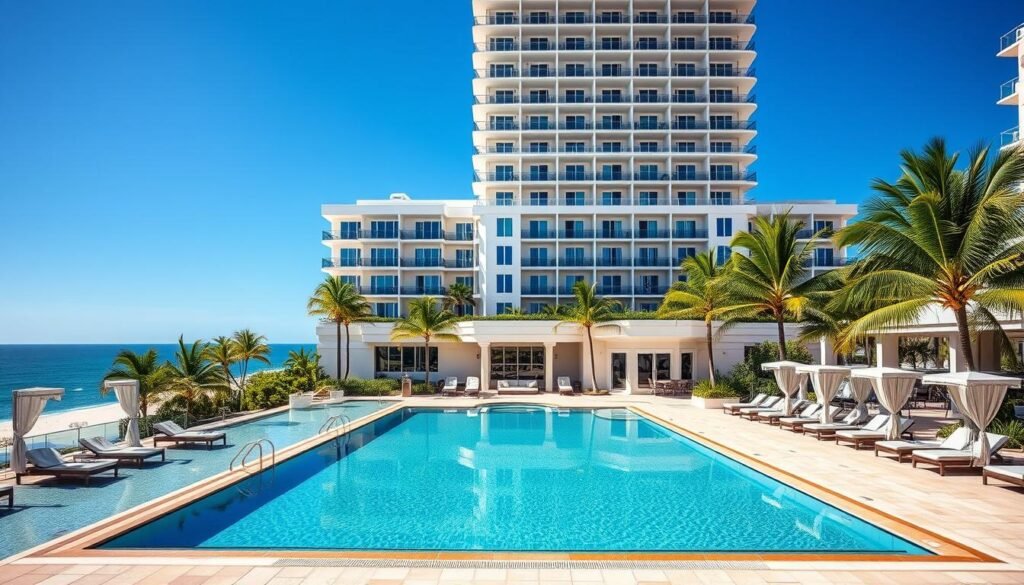 The Ritz-Carlton South Beach exterior and pool area