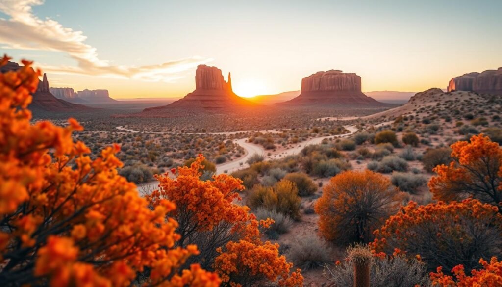 desert fall colors photography