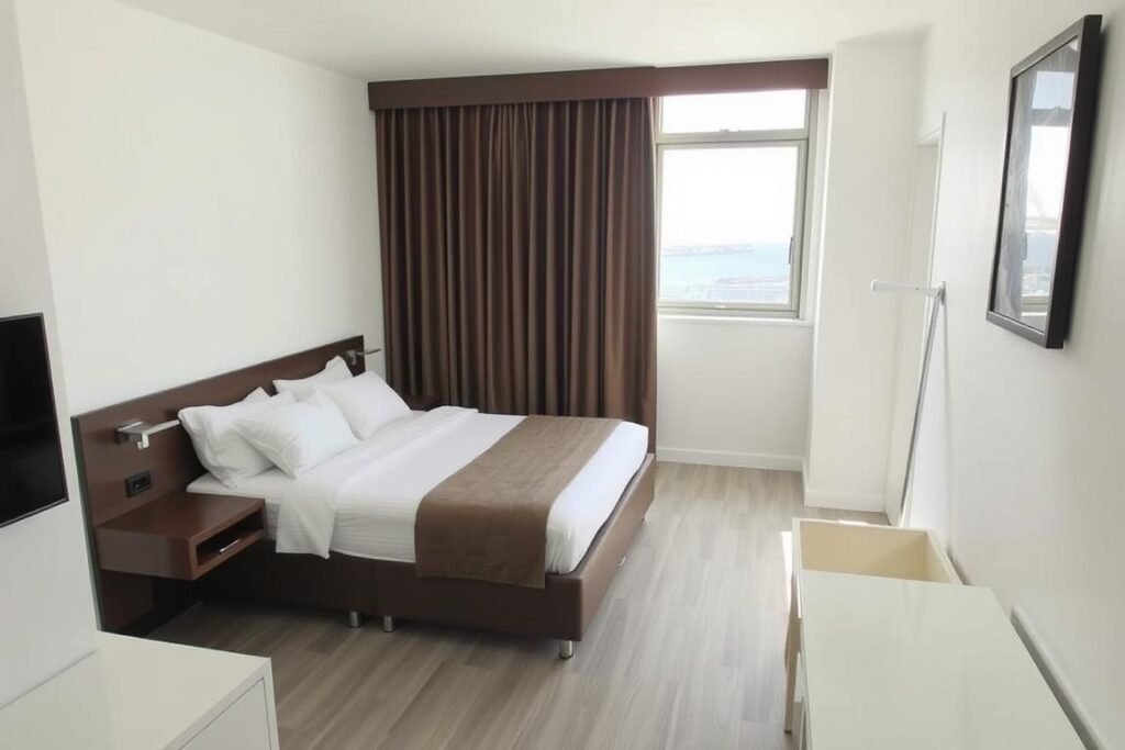 hotel room in Miami Beach