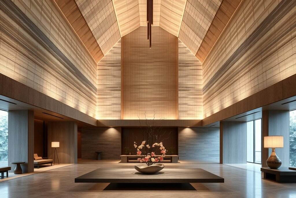 Aman Tokyo's minimalist luxury design with traditional Japanese elements