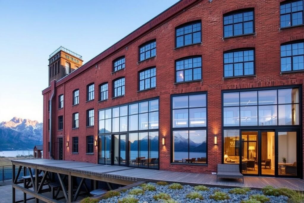 Singular Patagonia's industrial heritage transformed into luxury accommodations