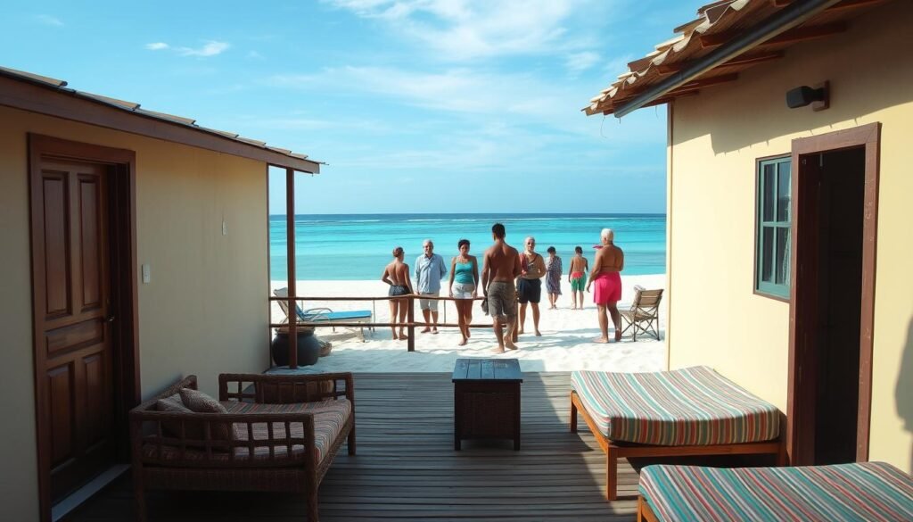 Local island guesthouse and bikini beach in Maldives as budget alternative Local island guesthouse and bikini beach in Maldives as budget alternative