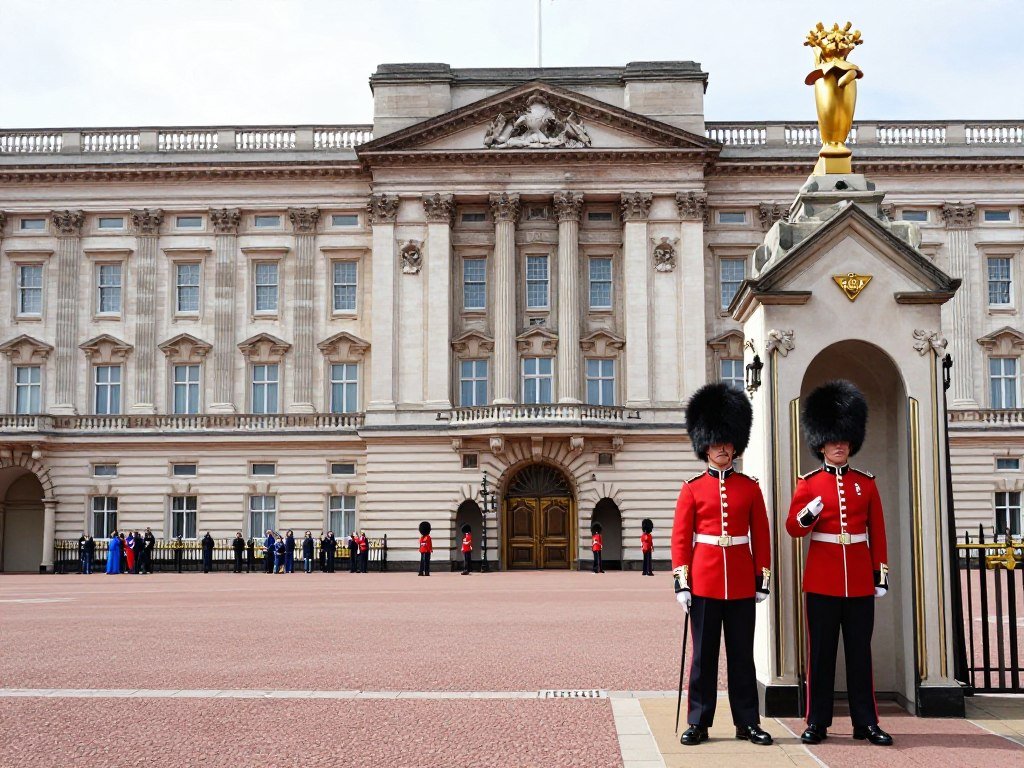 Buckingham Palace with the Changing of the Guard ceremony, a highlight of any London 5-Day Luxury-Lite Itinerary